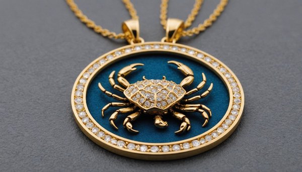 Pendentif cancer : un bijou précieux et symbolique à découvrir